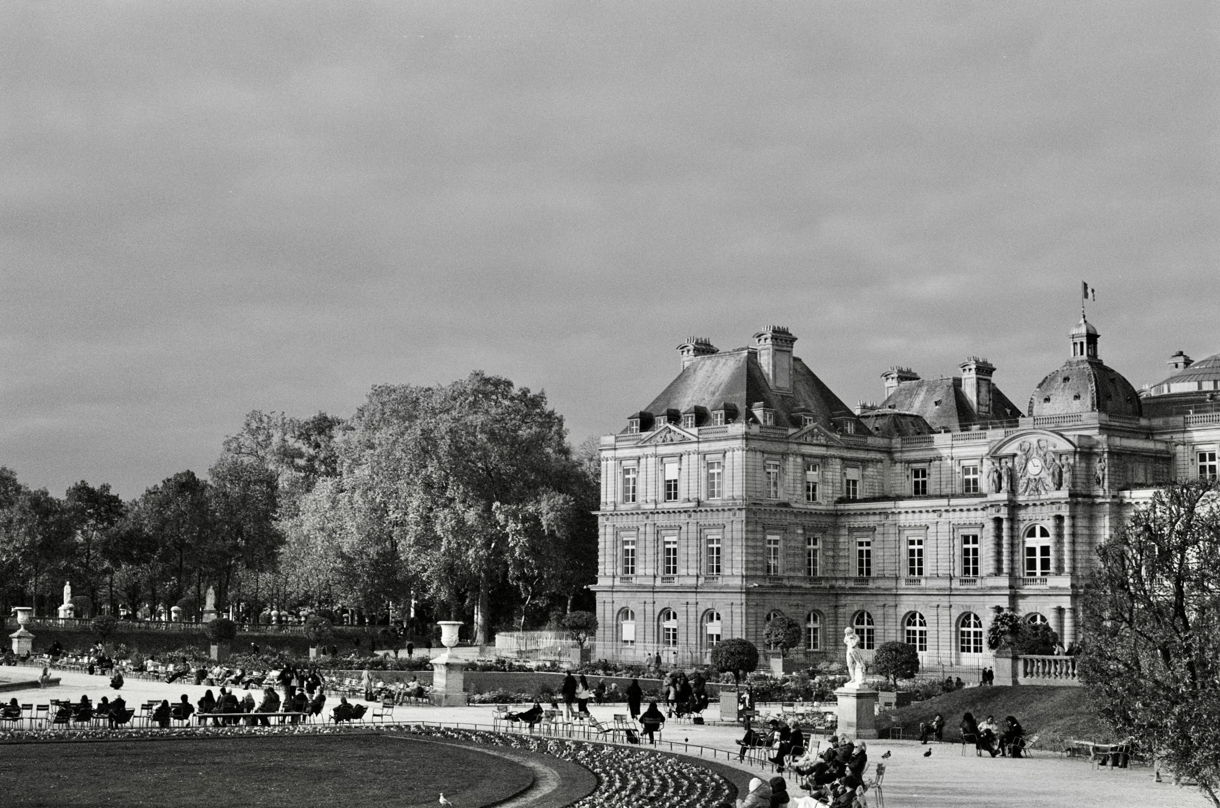le jardin de luxembourg, paris