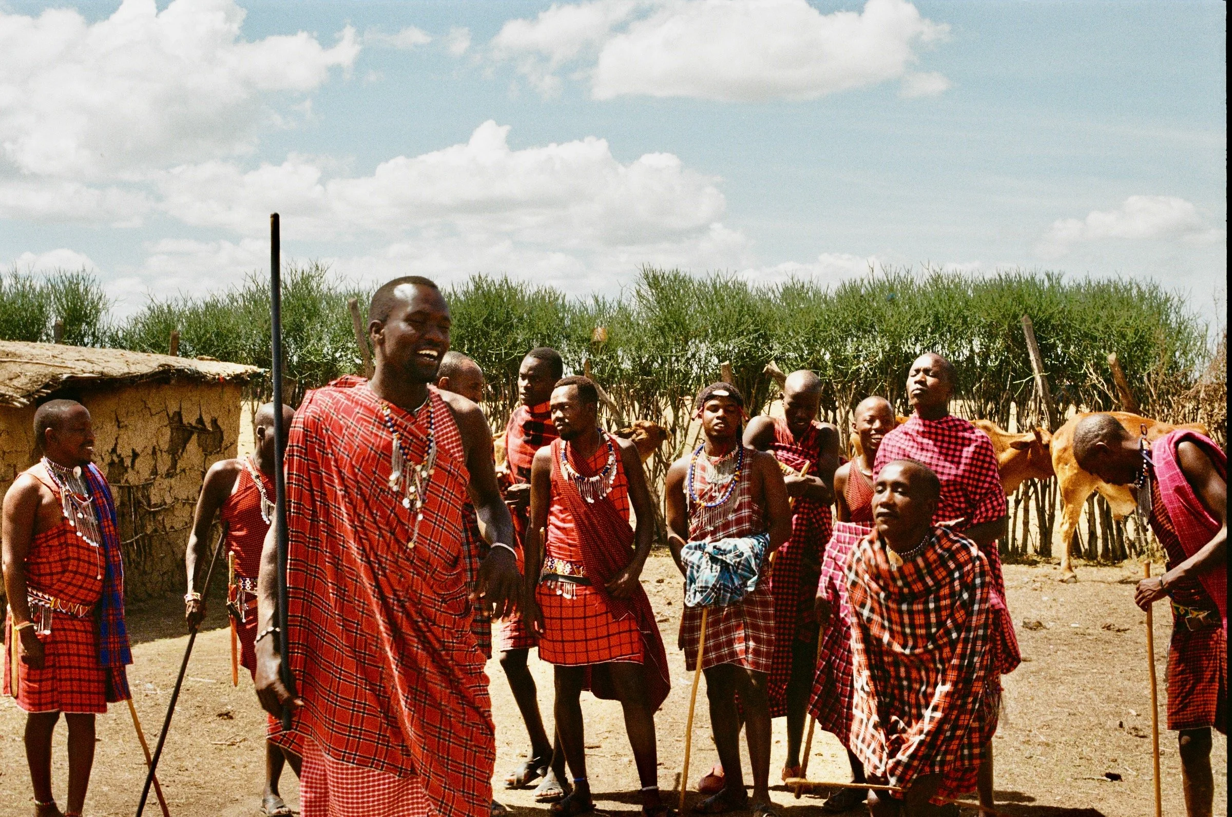 masai mara village, kenya
