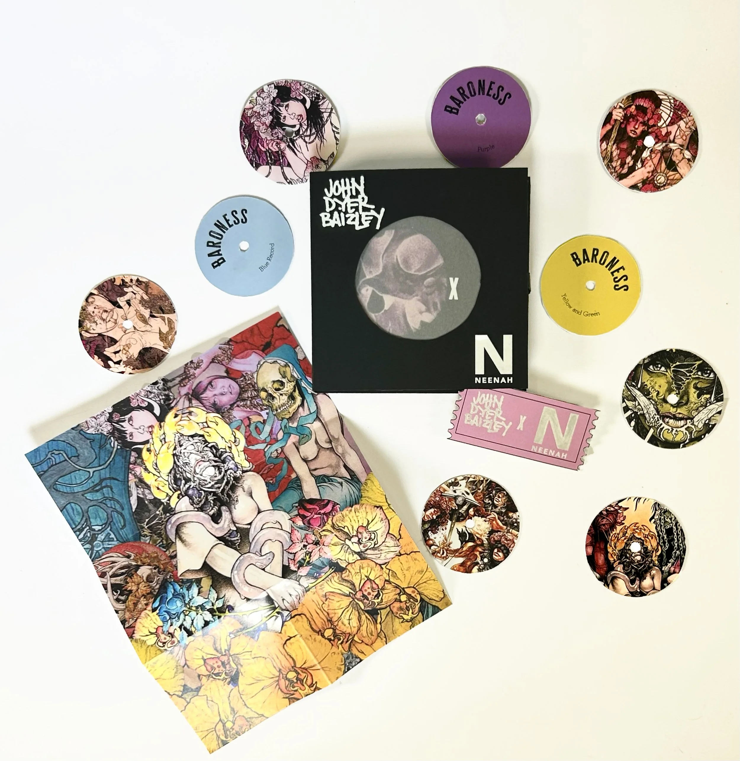 John Dyer Baizley Artist process study