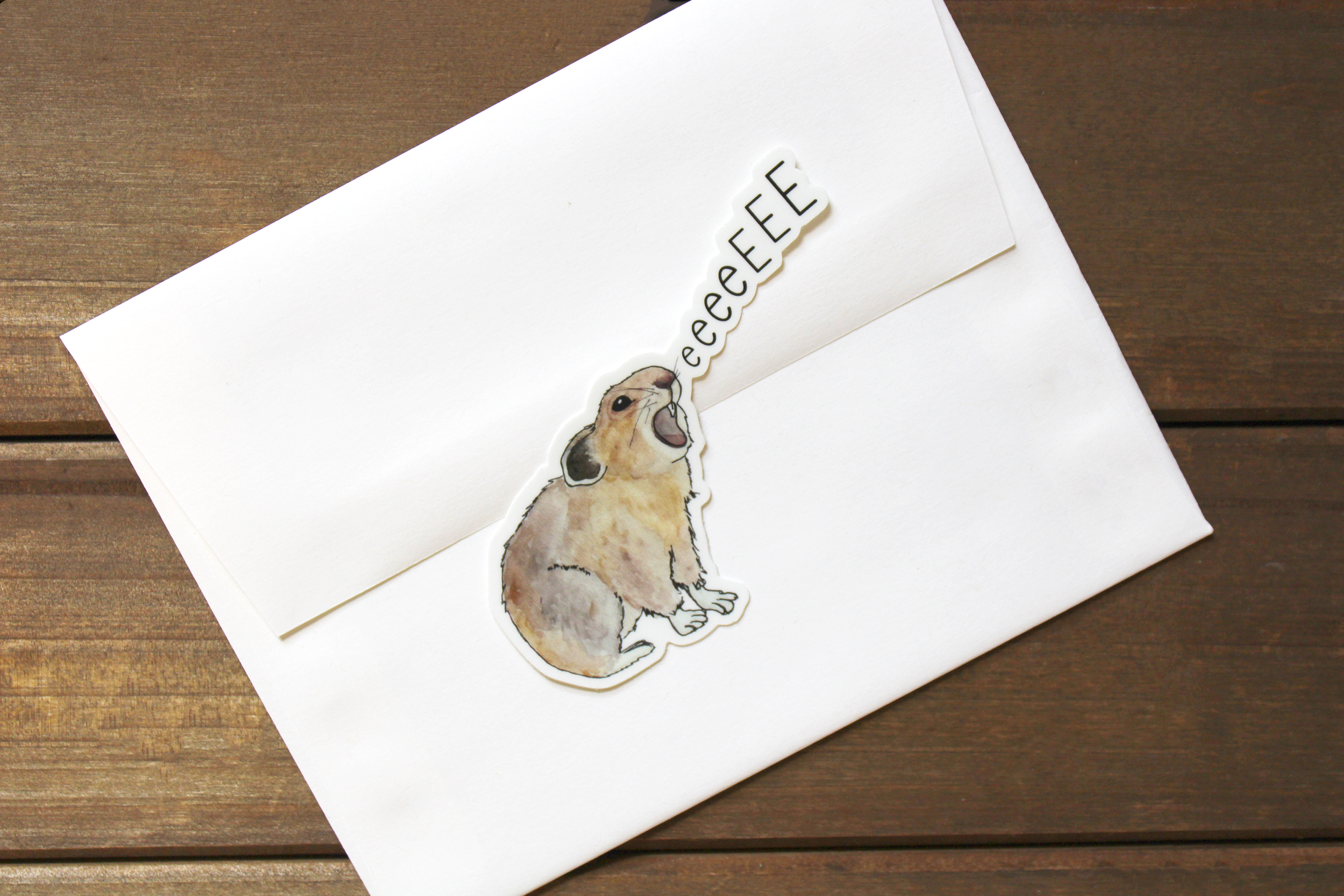 Pika Screams Sticker