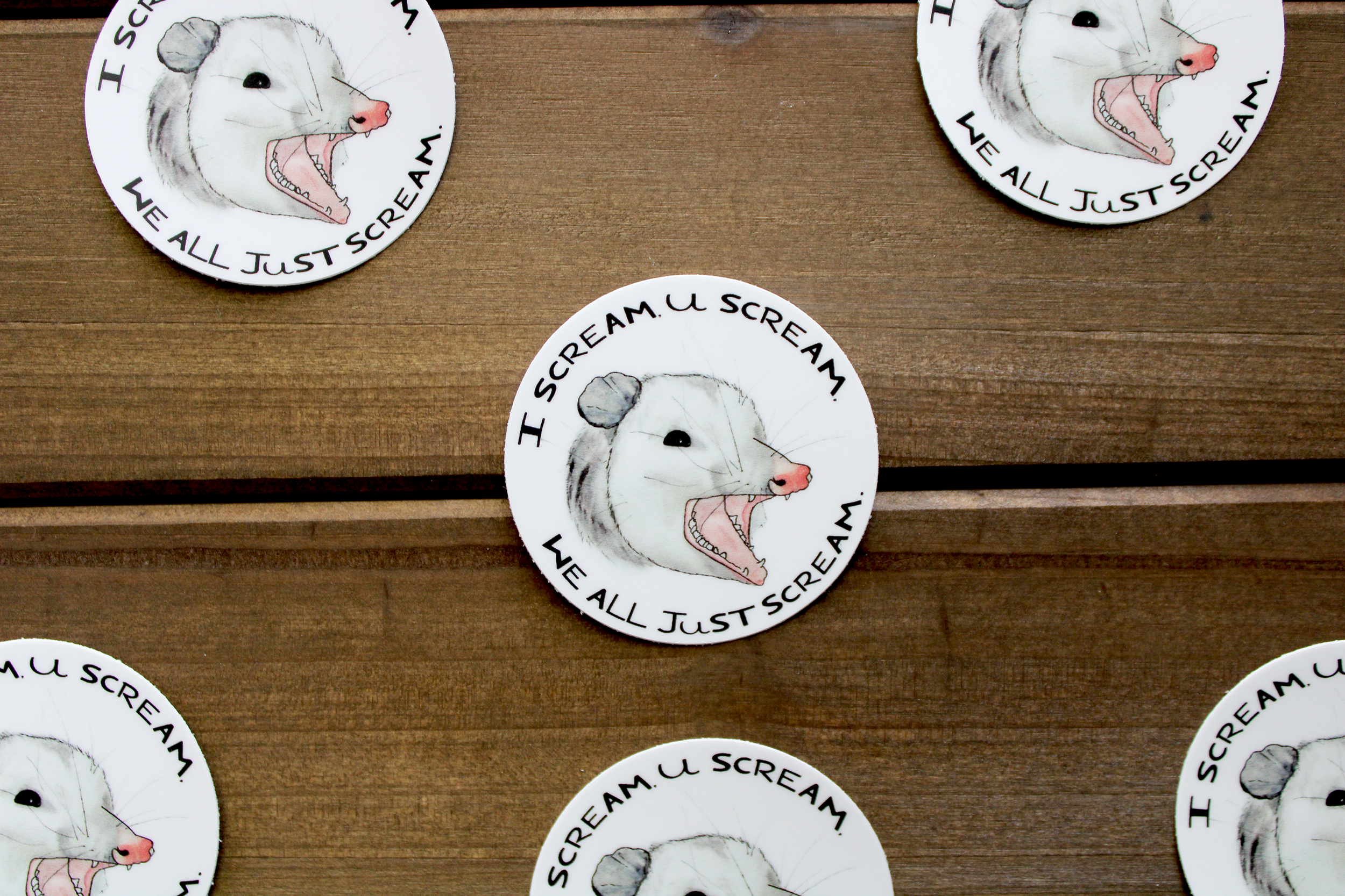 Opposum Circle Sticker.png