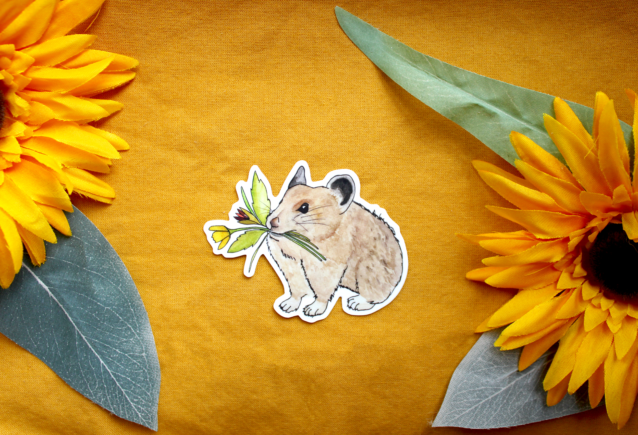 Pika Bouquete Sticker