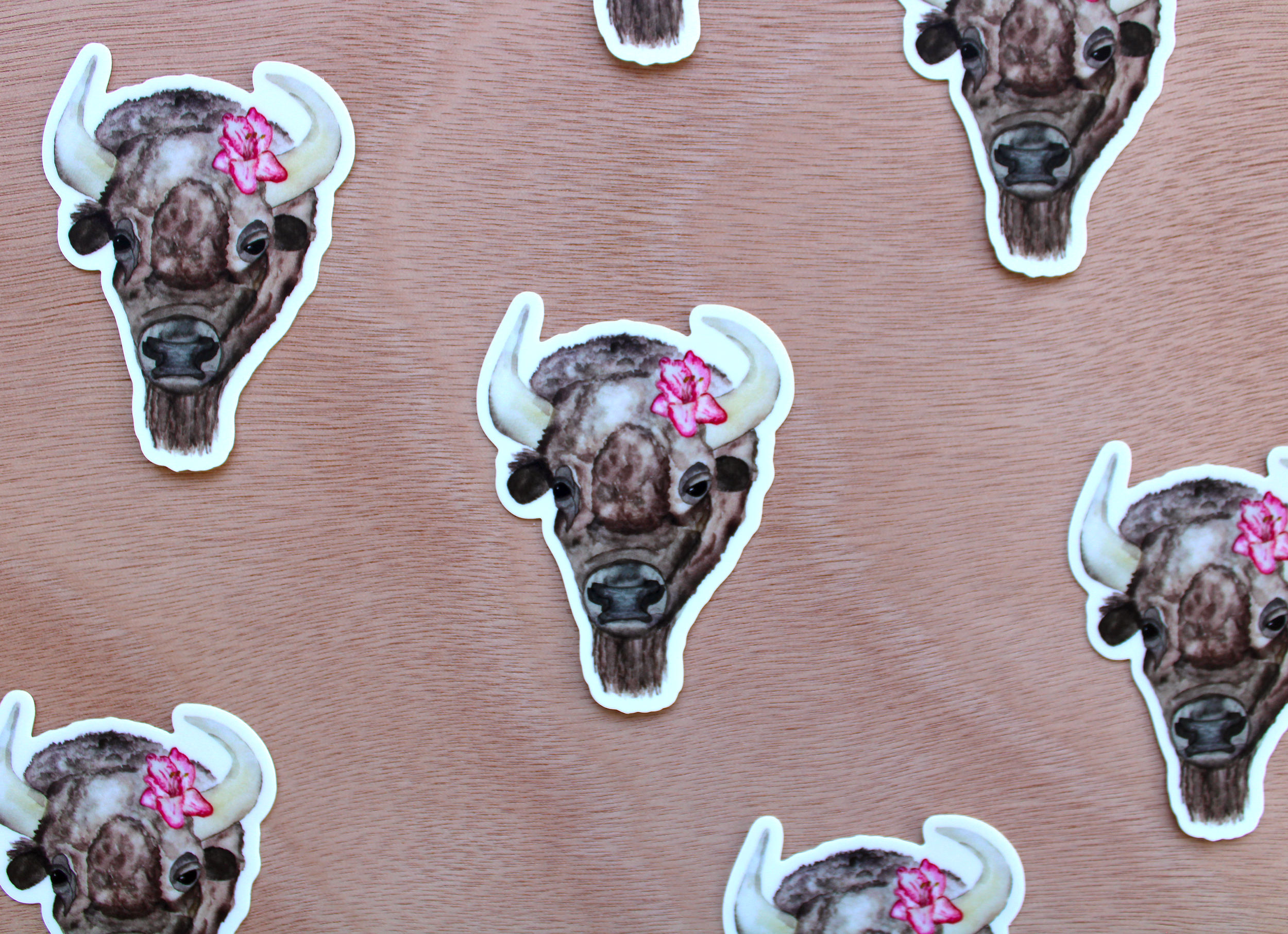 Resist Bison Sticker