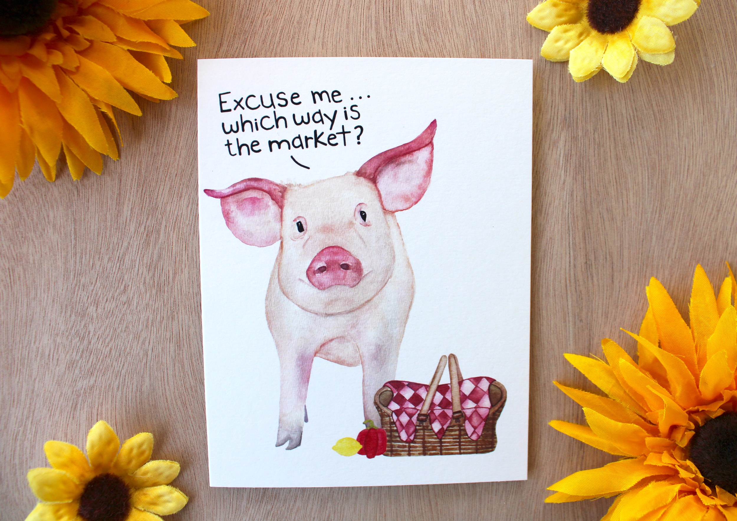 Farmer's Market Piglet