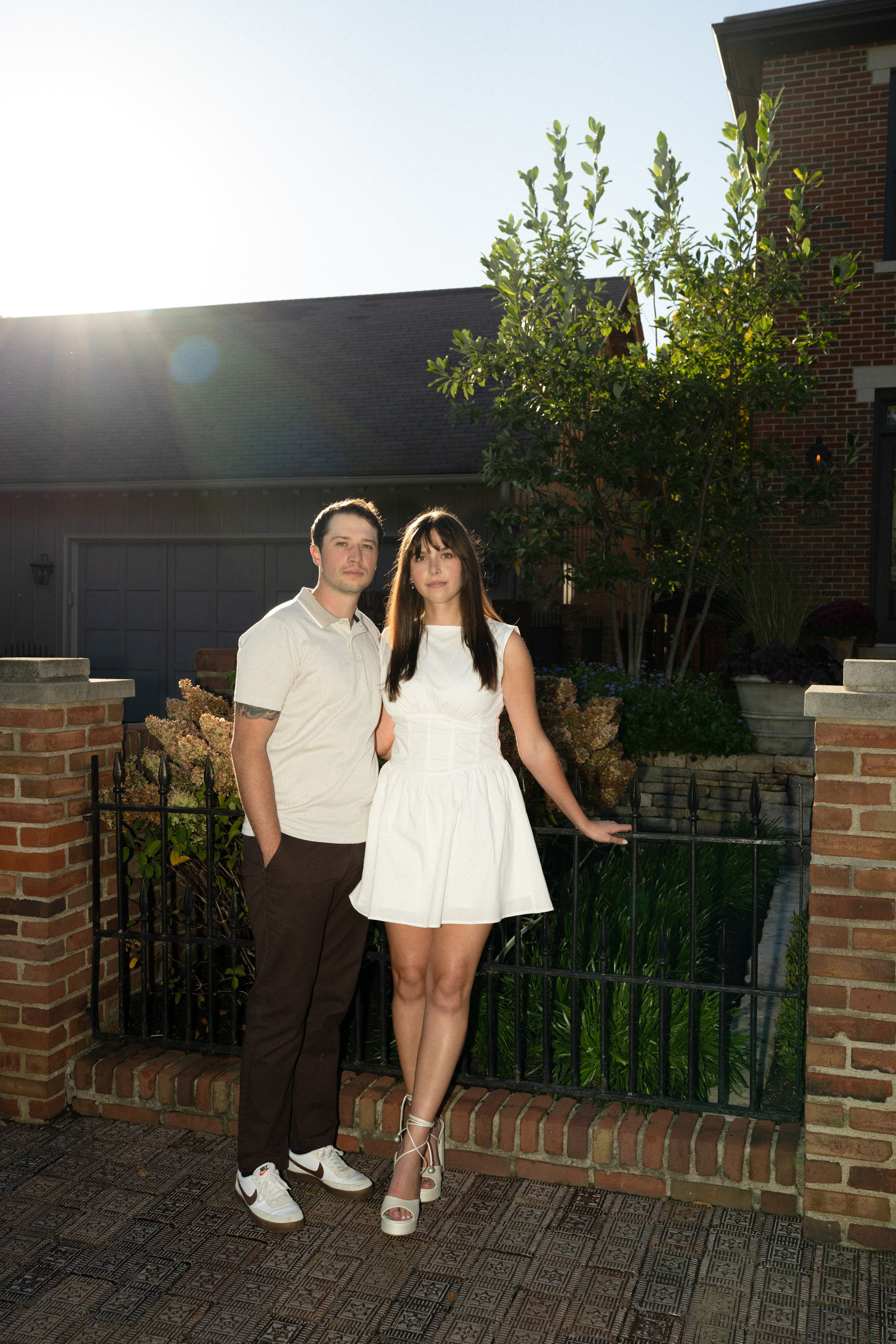 Charlie + Brooke -- German Village, Columbus Ohio