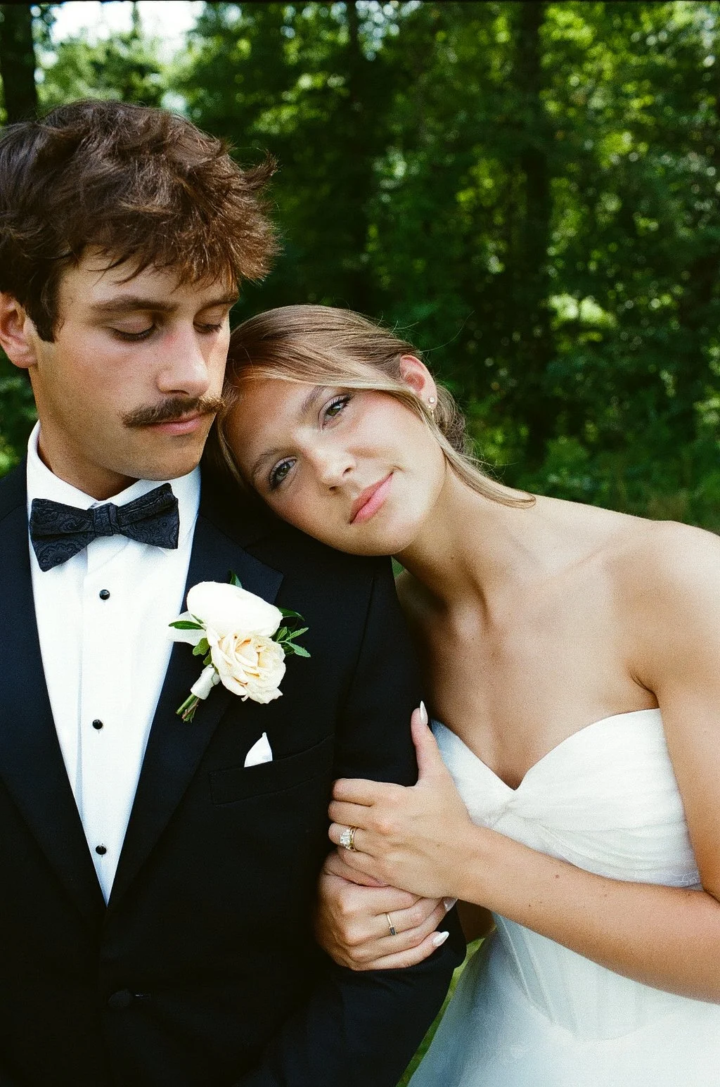 Nick + Mady during their portaits On Film -- The Wellspring, Wooster Ohio