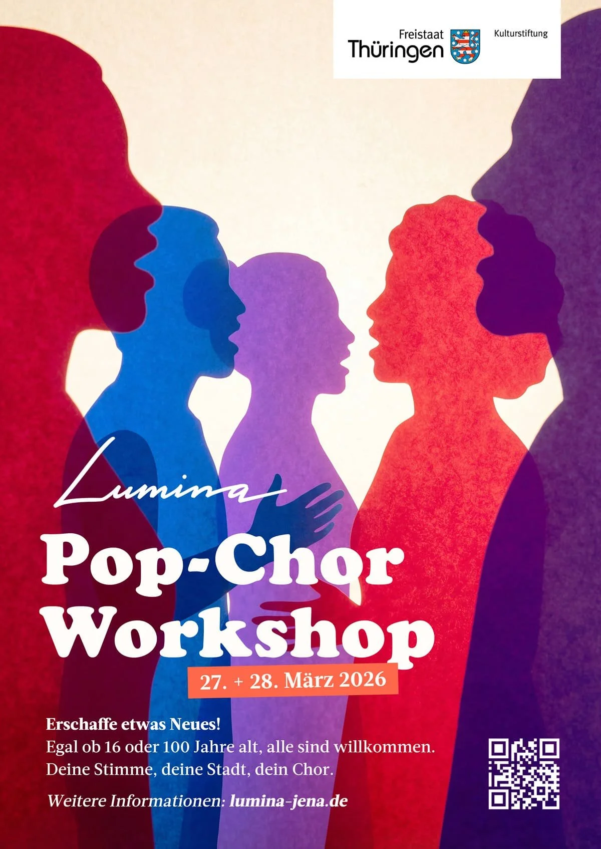 Poster Pop-Chor-Workshop 27./28.03.2026