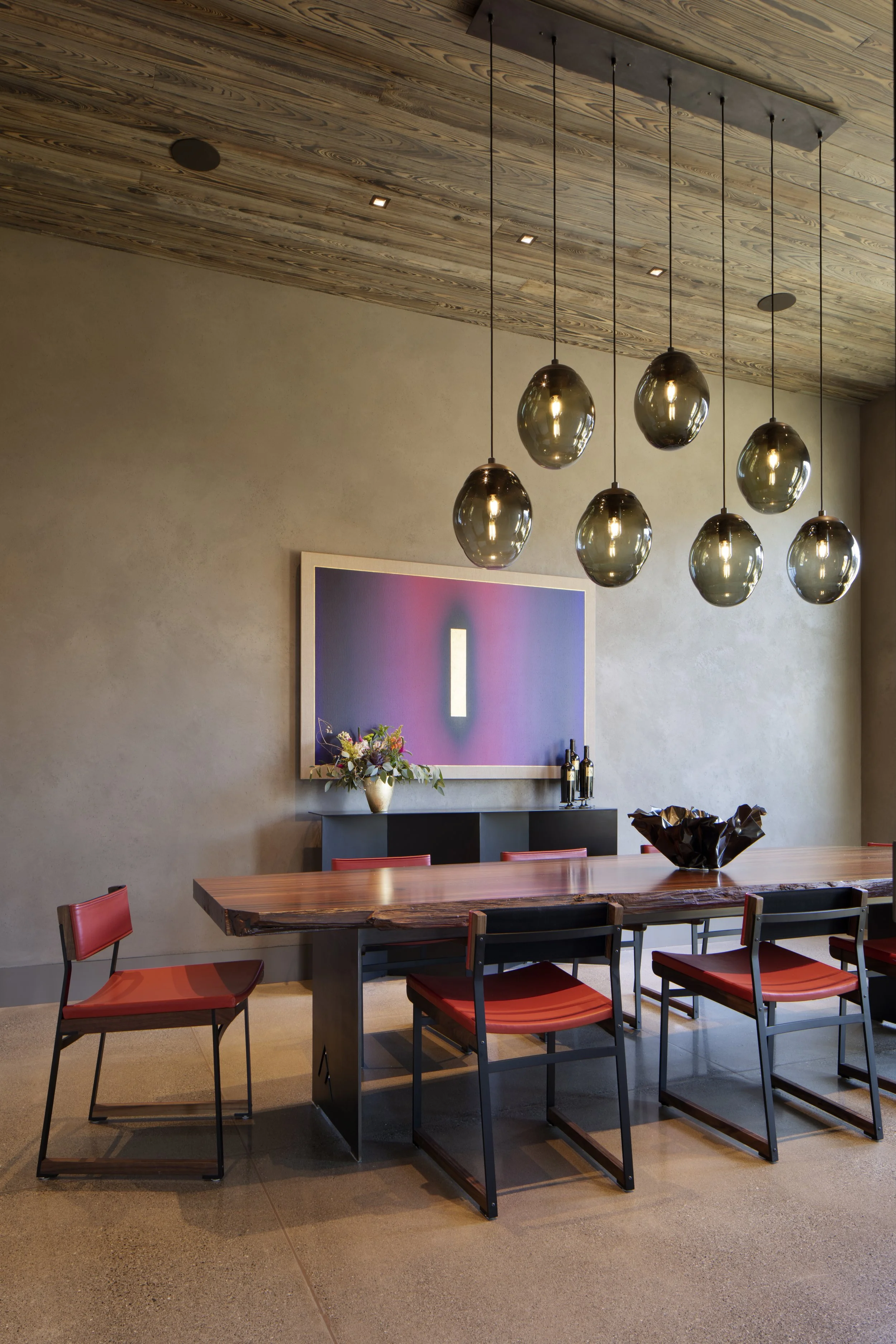  Row   Shawback Design | Napa, CA Photographer: Paul Dyer