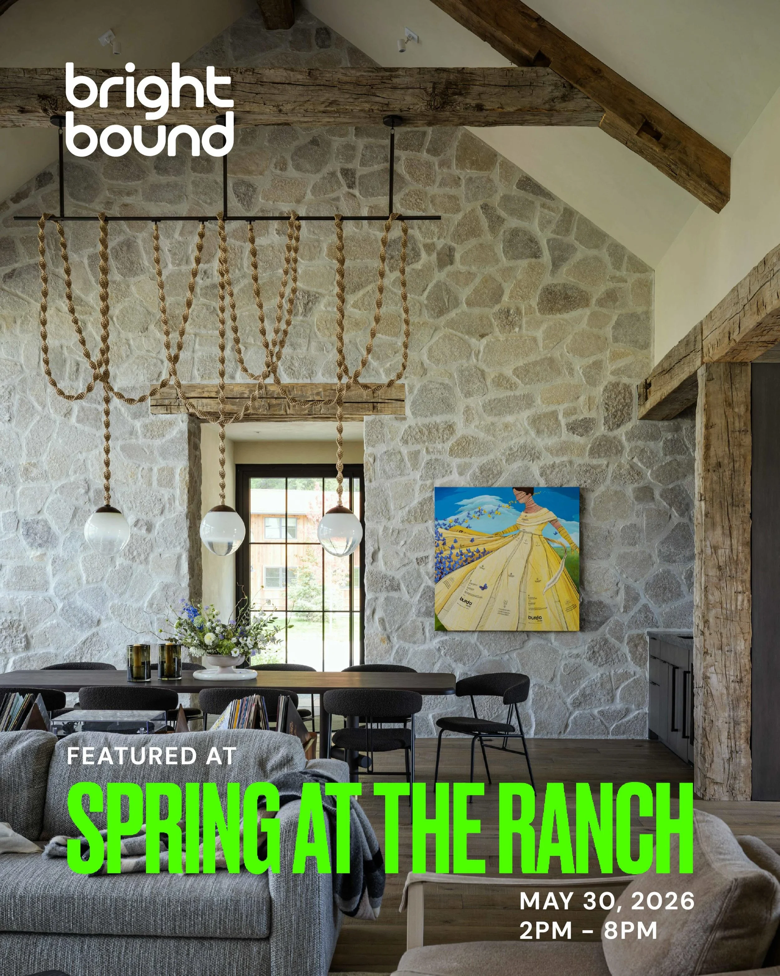 We&rsquo;re thrilled to be joining @monument_era and @pohans_upholstery on May 30 from 2&ndash;8pm as they celebrate a very exciting launch event, Spring at the Ranch!

Alongside a curated group of local makers, Brightbound will be showcasing a selec