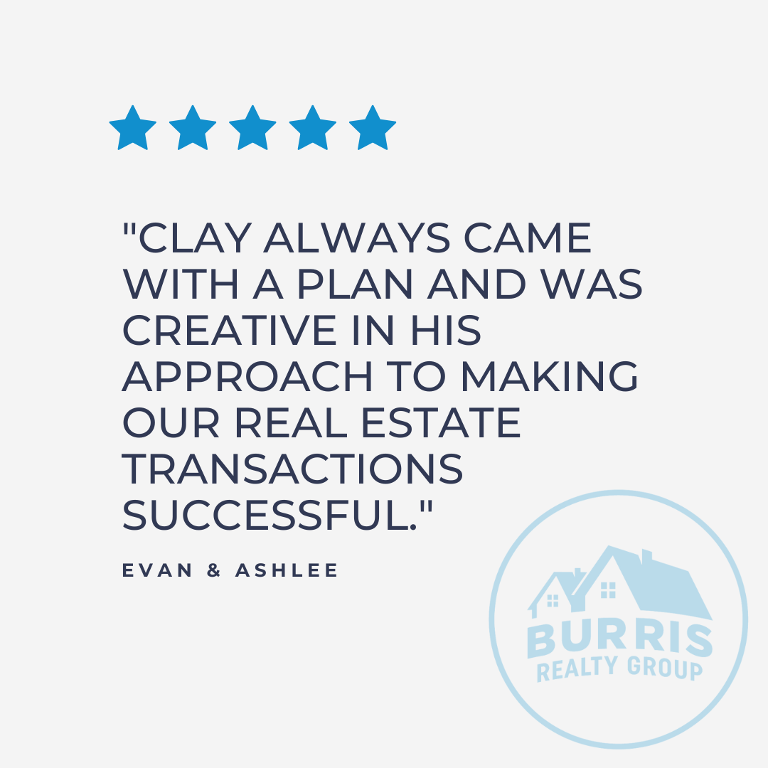 Client review for Clay Burris, Fishers Indiana real estate advisor
