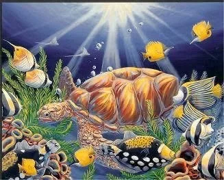 "Keeper of Currents" Oil on Canvas