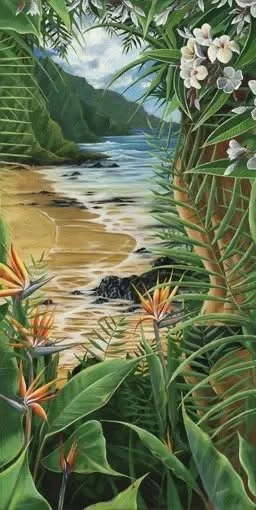 "The Shore Keeps Her" Oil on Canvas