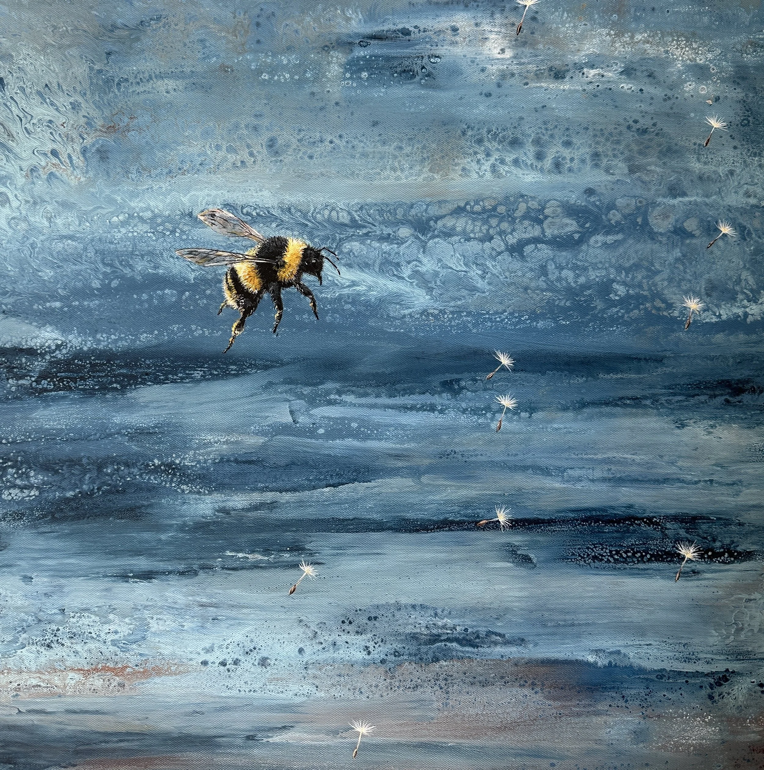 "Between Winds" Acrylic on Canvas