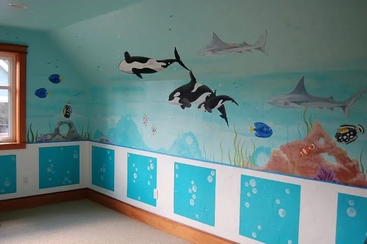 Under water sea life 