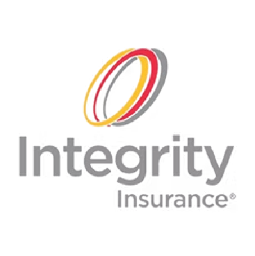 Integrity Insurance logo with overlapping colorful rings above the company name.