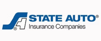 State Auto Insurance Companies logo with blue and black text and emblem
