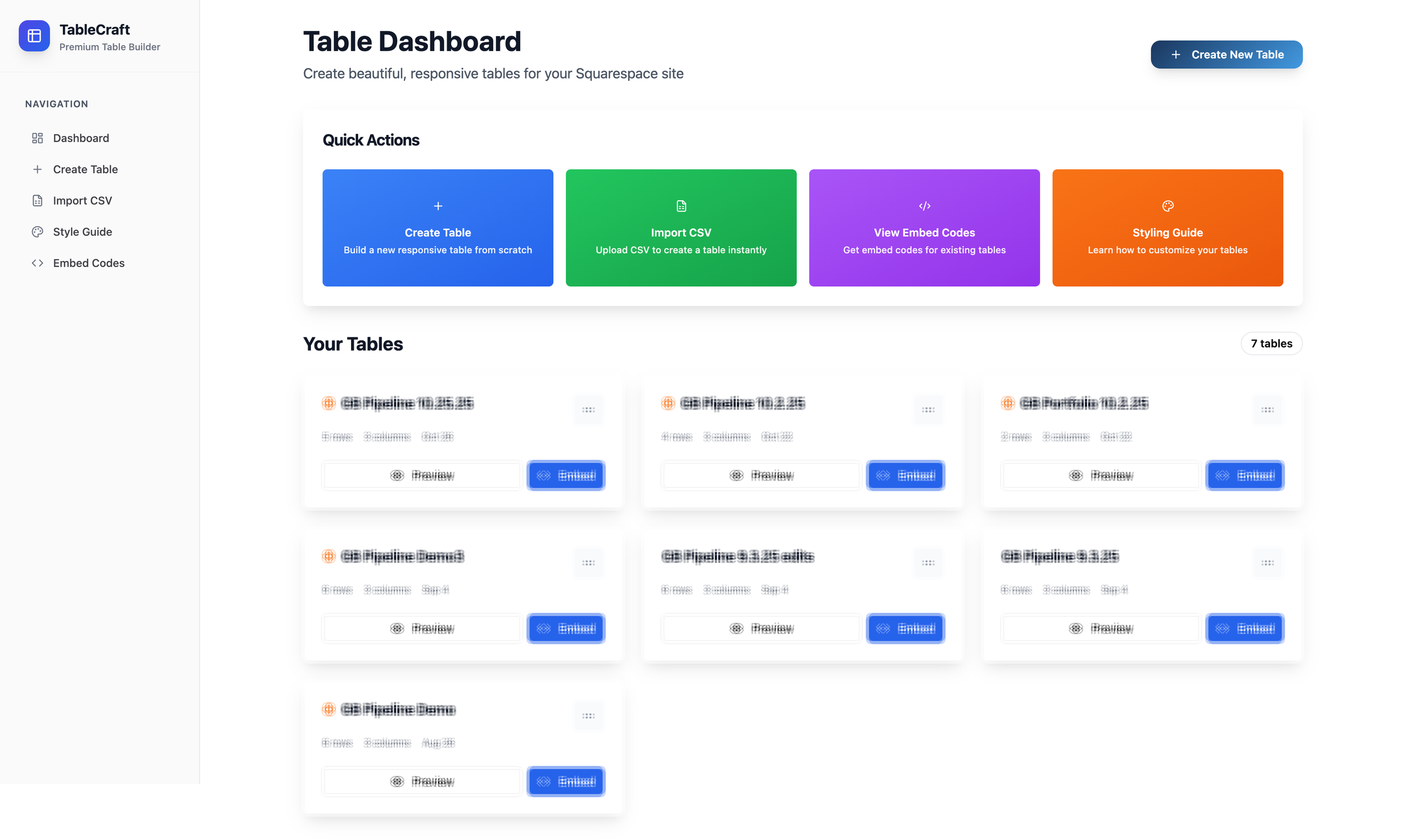 Custom Table Plugin for a Pharmaceutical Manufacturer (Sensitive Information Redacted)