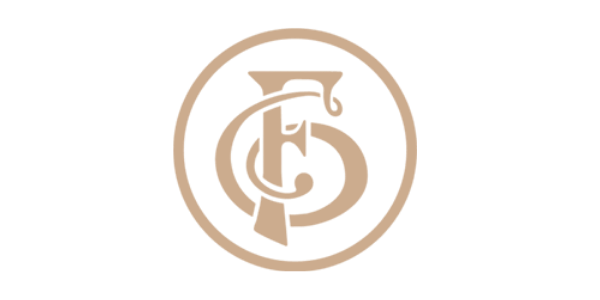 An intricate, vintage-style monogram logo with the letters J, L, and S intertwined, enclosed in a circle.