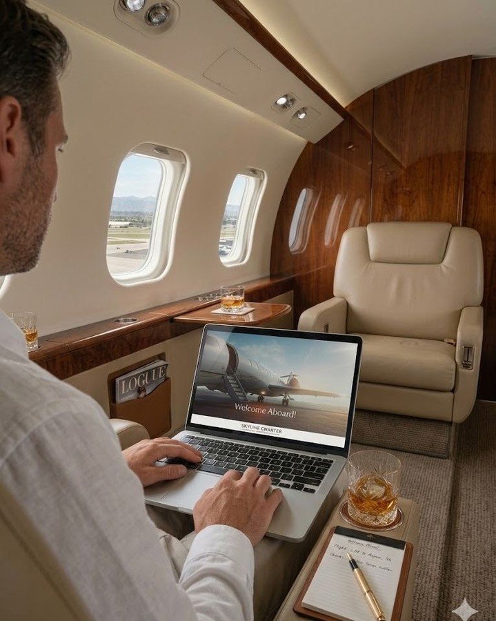 Your next journey deserves more than a booking engine.
It deserves a team.

Our new website is live; designed to make private charter and luxury travel effortless, transparent, and tailored entirely to you.

Explore flights, discover destinations, an