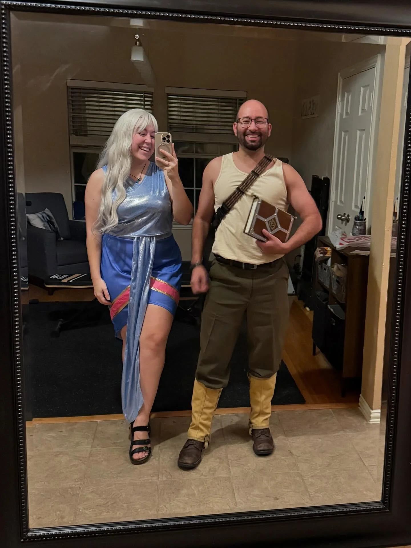 Happy Halloween from Milo Thatch and Princess Kida