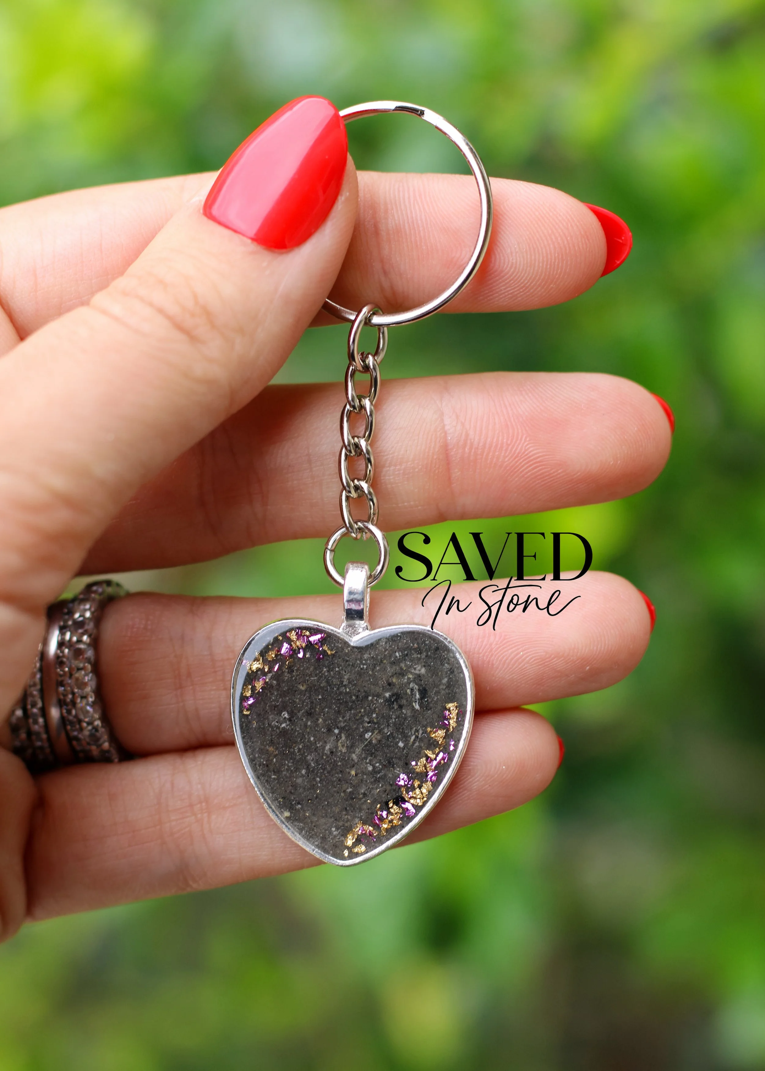 HEART KEYCHAIN