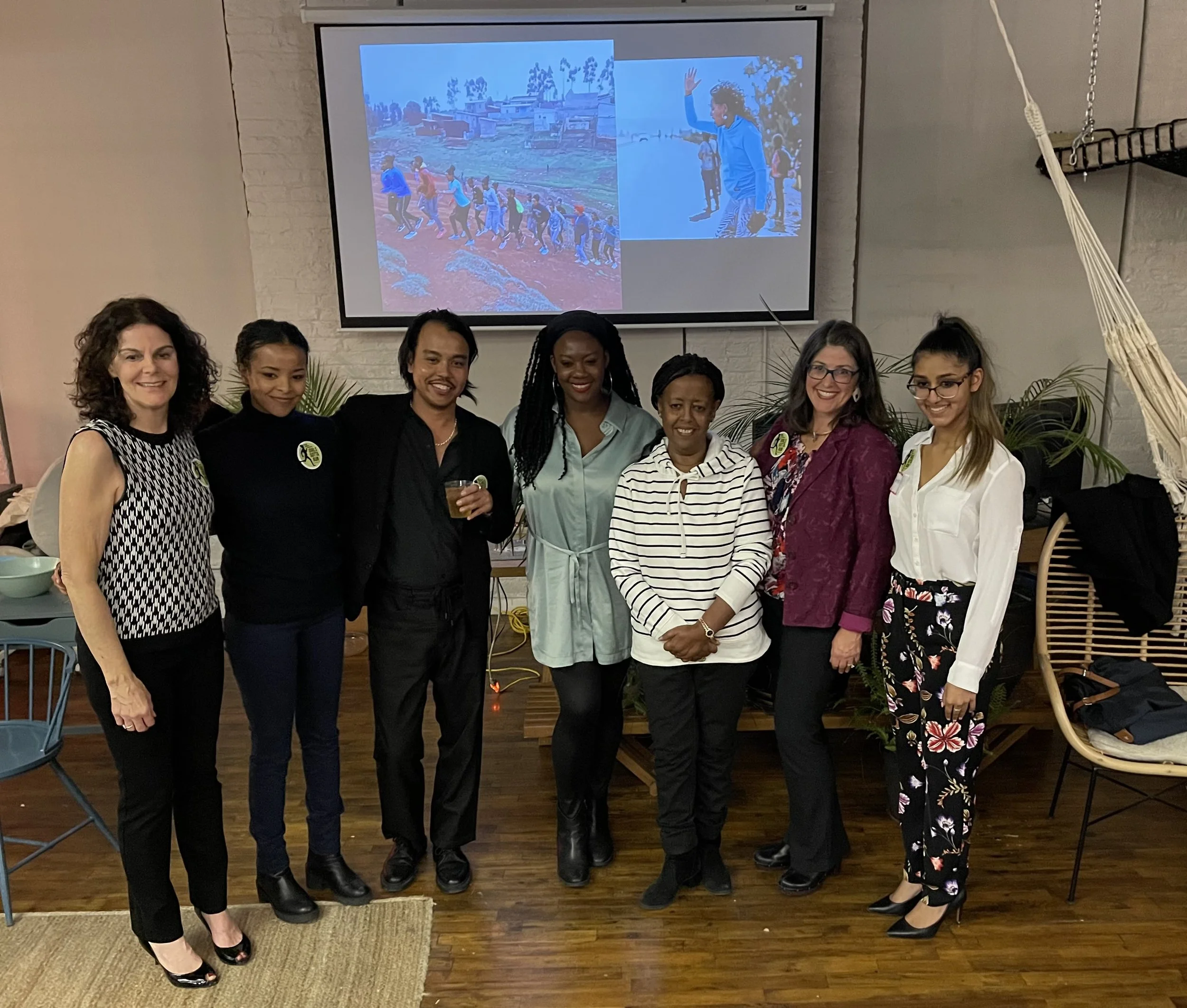 Board Members with Zertihun Tefera