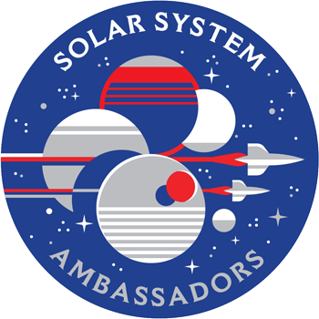 Logo of the Solar System Ambassador program