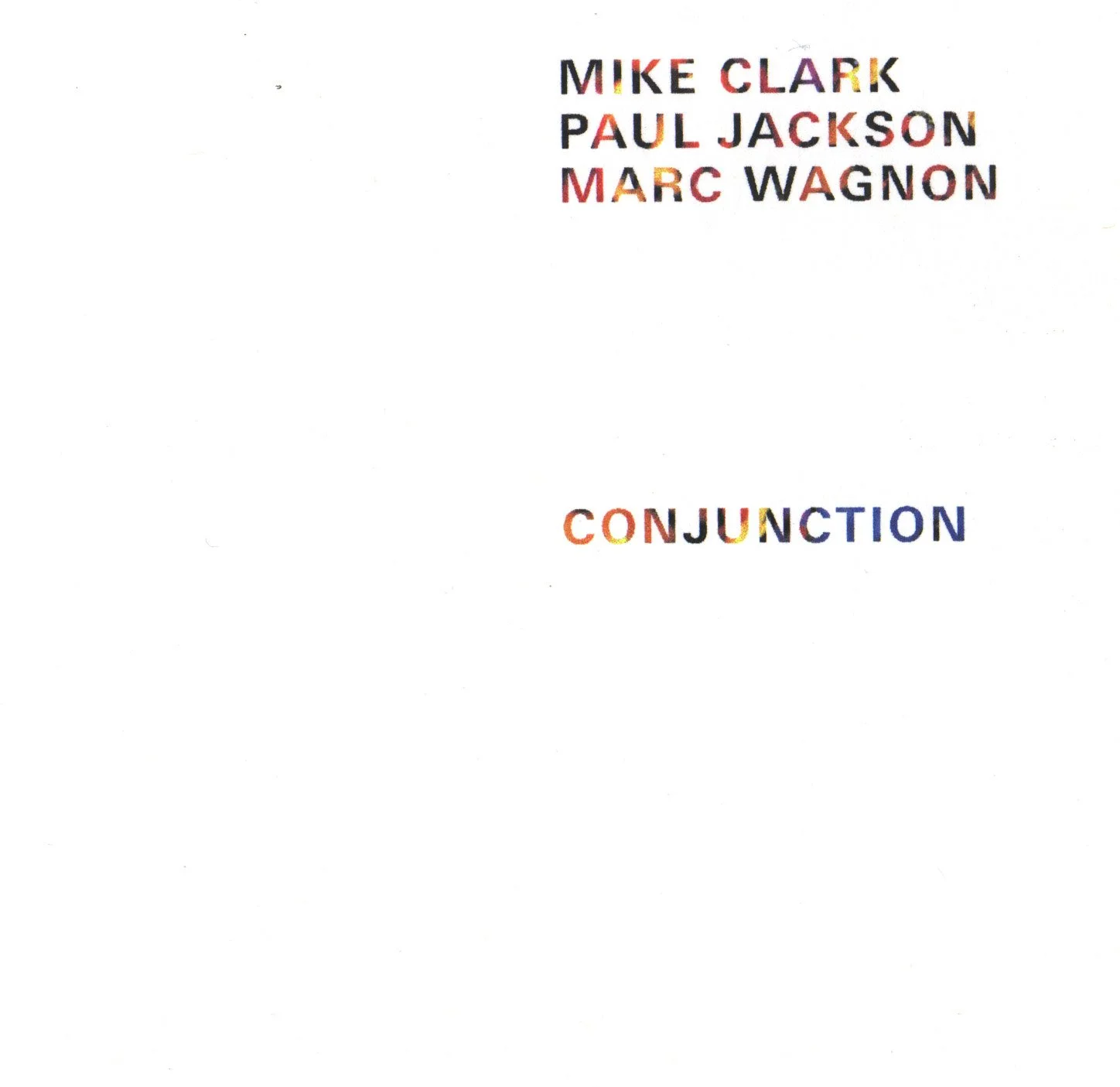 Cover of Marc Wagnon *conjunction" album