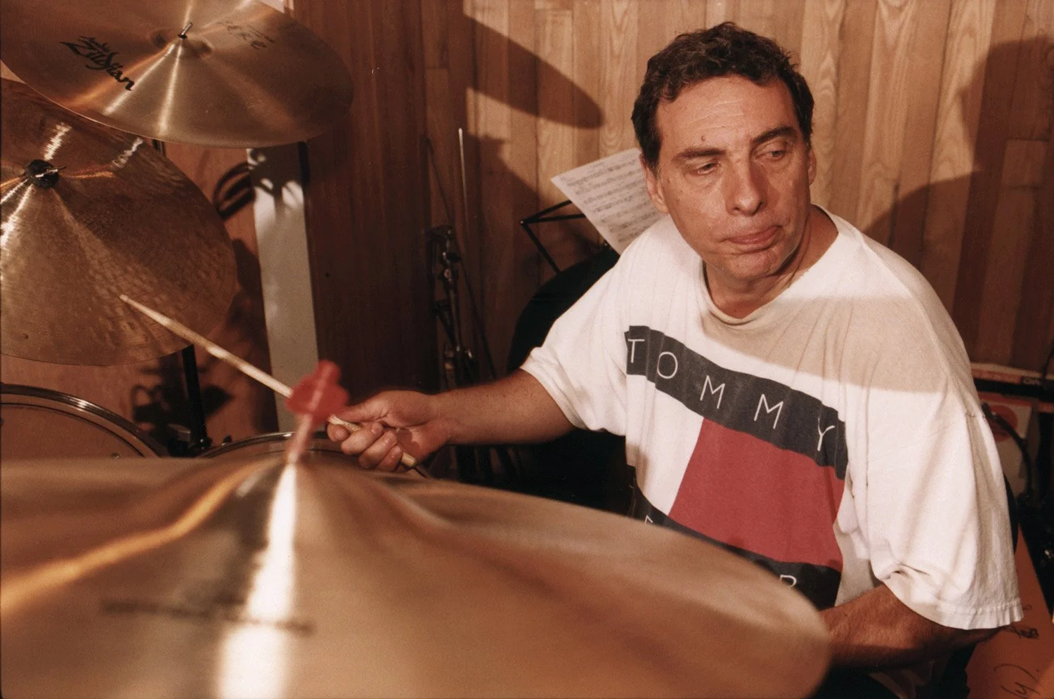 Mike Clark playin drums