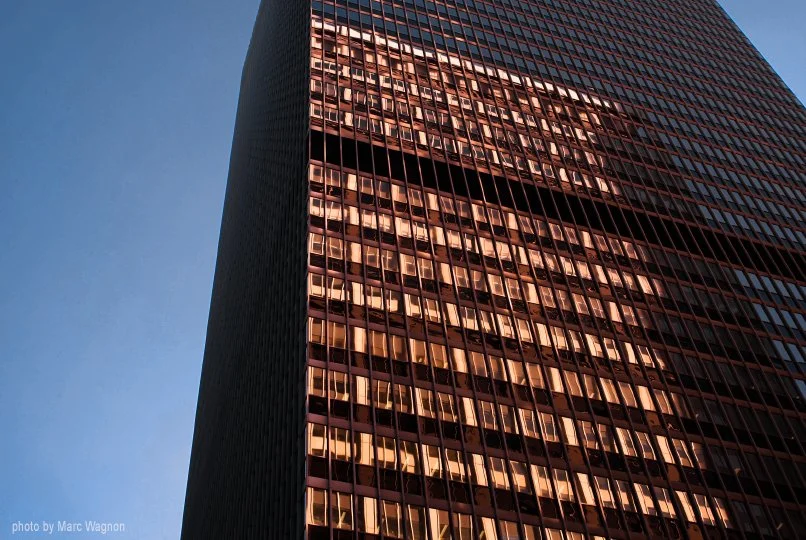 Reflection on 6th Avenue