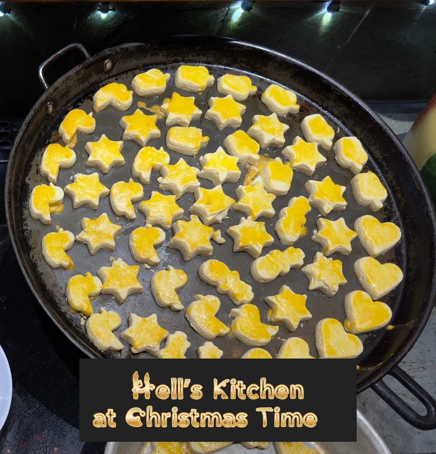 While we were baking cookies in our kitchen, our song &ldquo;Hell&rsquo;s Kitchen at Christmas Time&rdquo; got on this really cool Christmas playlist. Check it out! https://open.spotify.com/playlist/7rvEJ51Xytes8y71xWEsj7