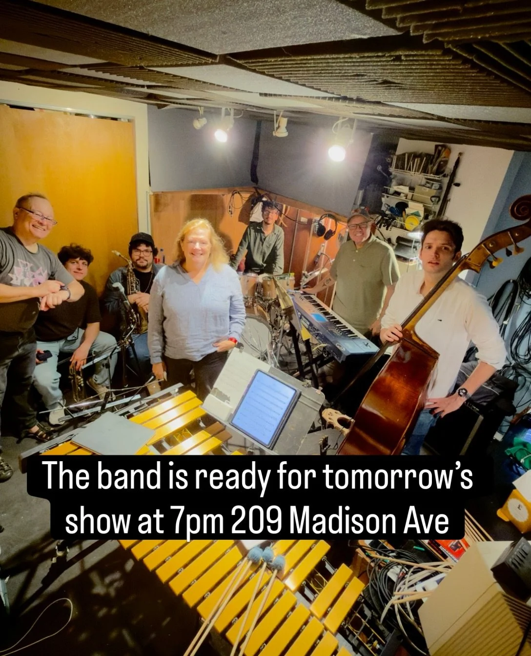 Tomorrow CD release party THIS FRIDAY, OCTOBER 30TH @ 7PM

Church of the Incarnation - 209 Madison Avenue, New York, NY

A very special evening: we&rsquo;ll play songs from the CD with a full line-up; and then to celebrate Halloween, there will be a 