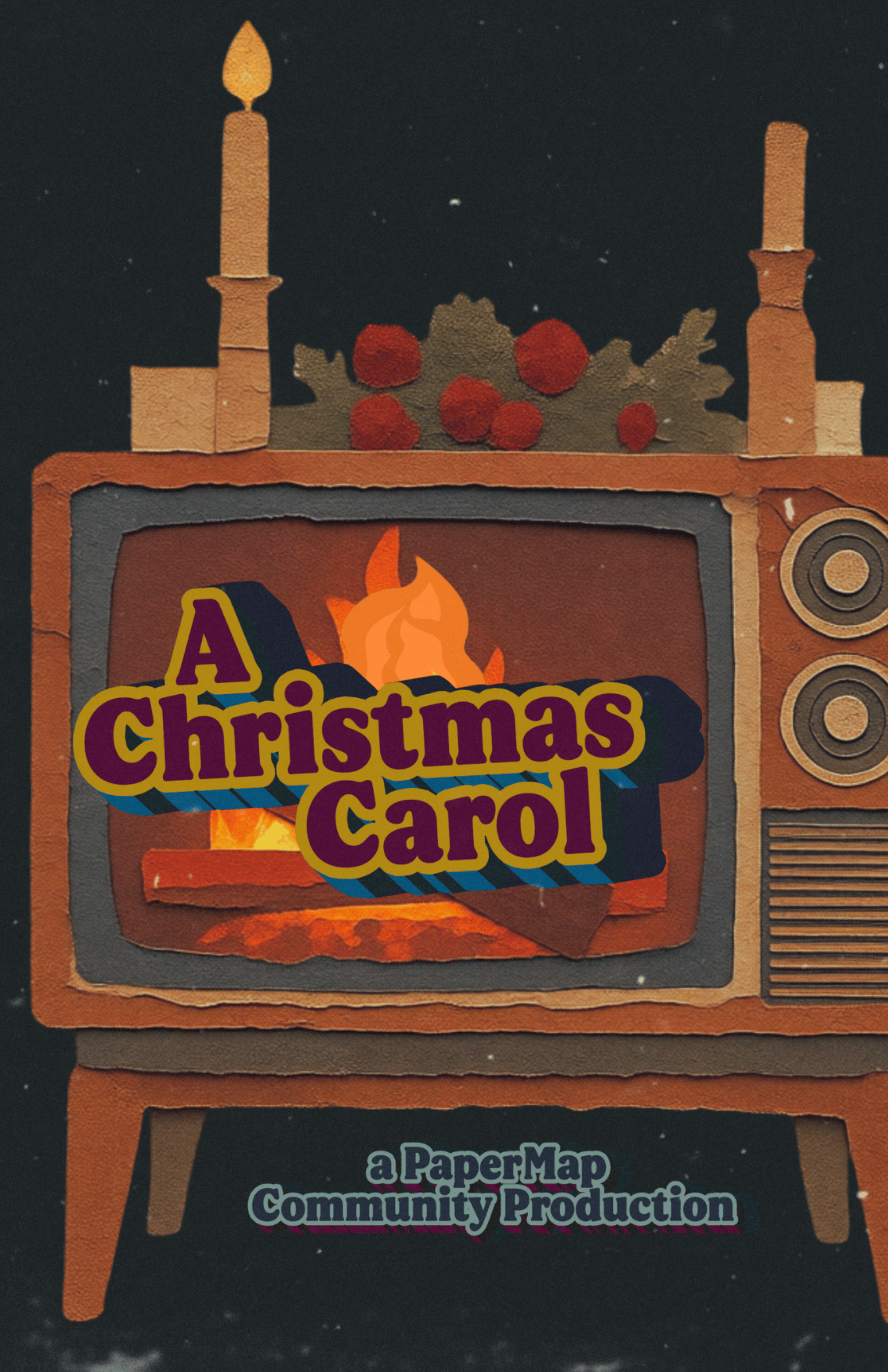 A PaperMap Christmas Carol