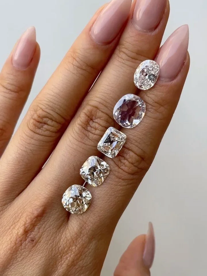 Sourcing natural antique diamonds for my clients has become one of my favorite things to do these days.

Each stone carries its own history, personality, and energy&hellip; I truly feel a bit like a matchmaker, pairing people with the diamond that wa
