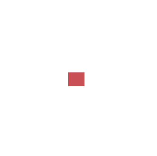 A black background with a red square in the center, surrounded by four white rectangles pointing towards it from above, below, left, and right.