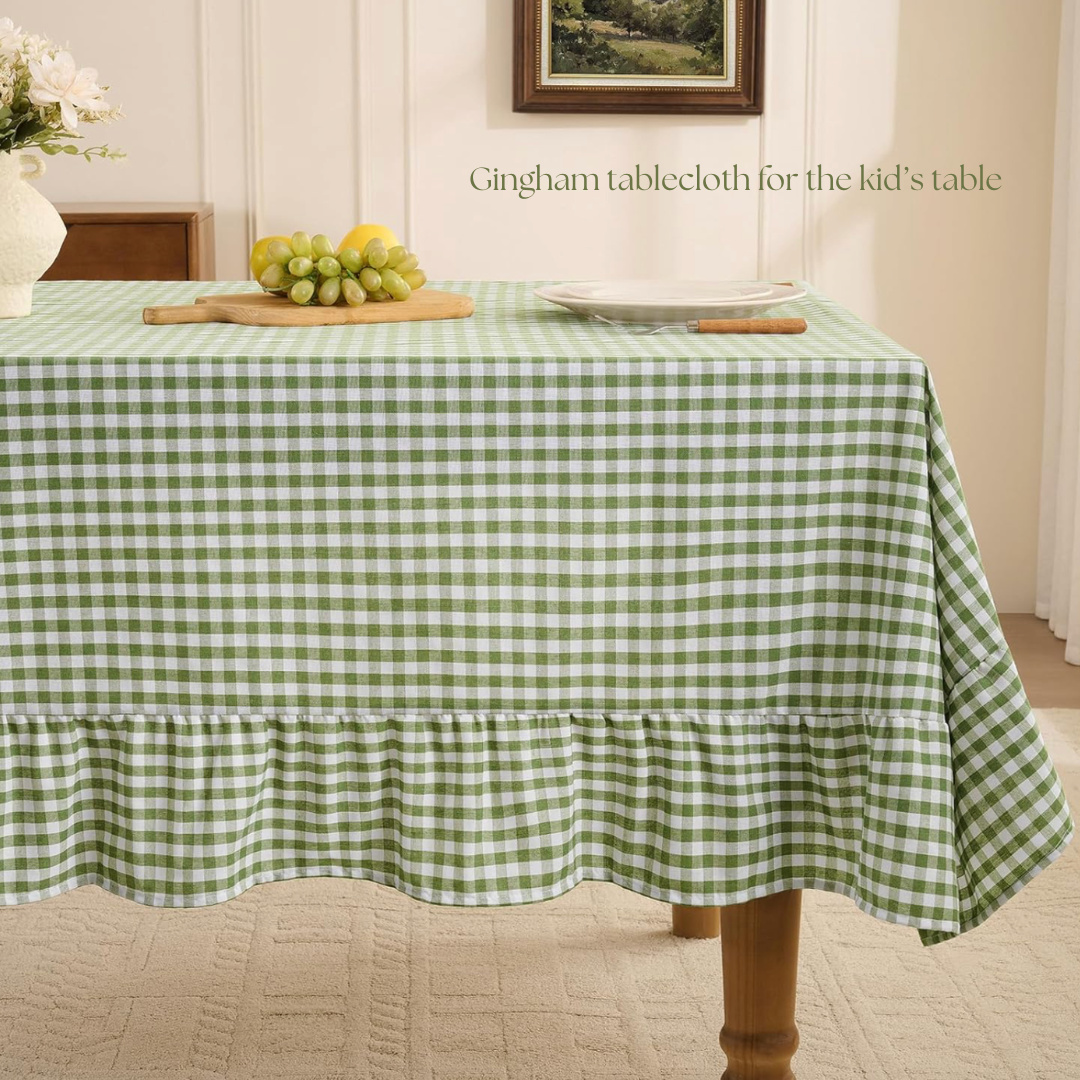Gingham Tablecloth