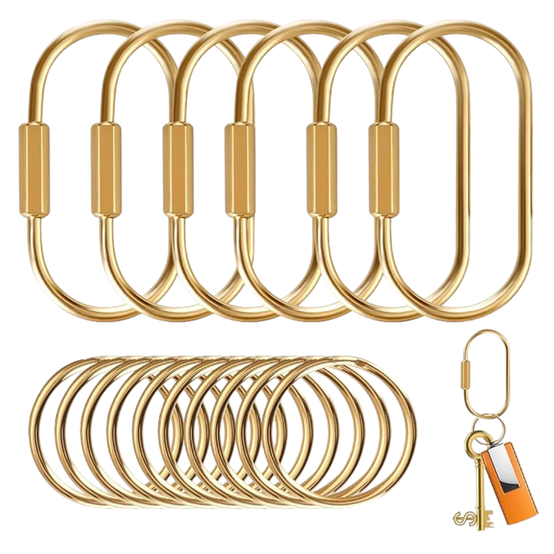 Gold Key Ring