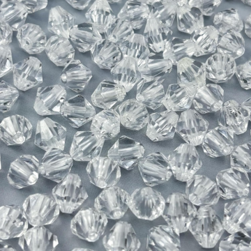 Acrylic Bicone Beads