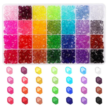 Colored Crystal Beads