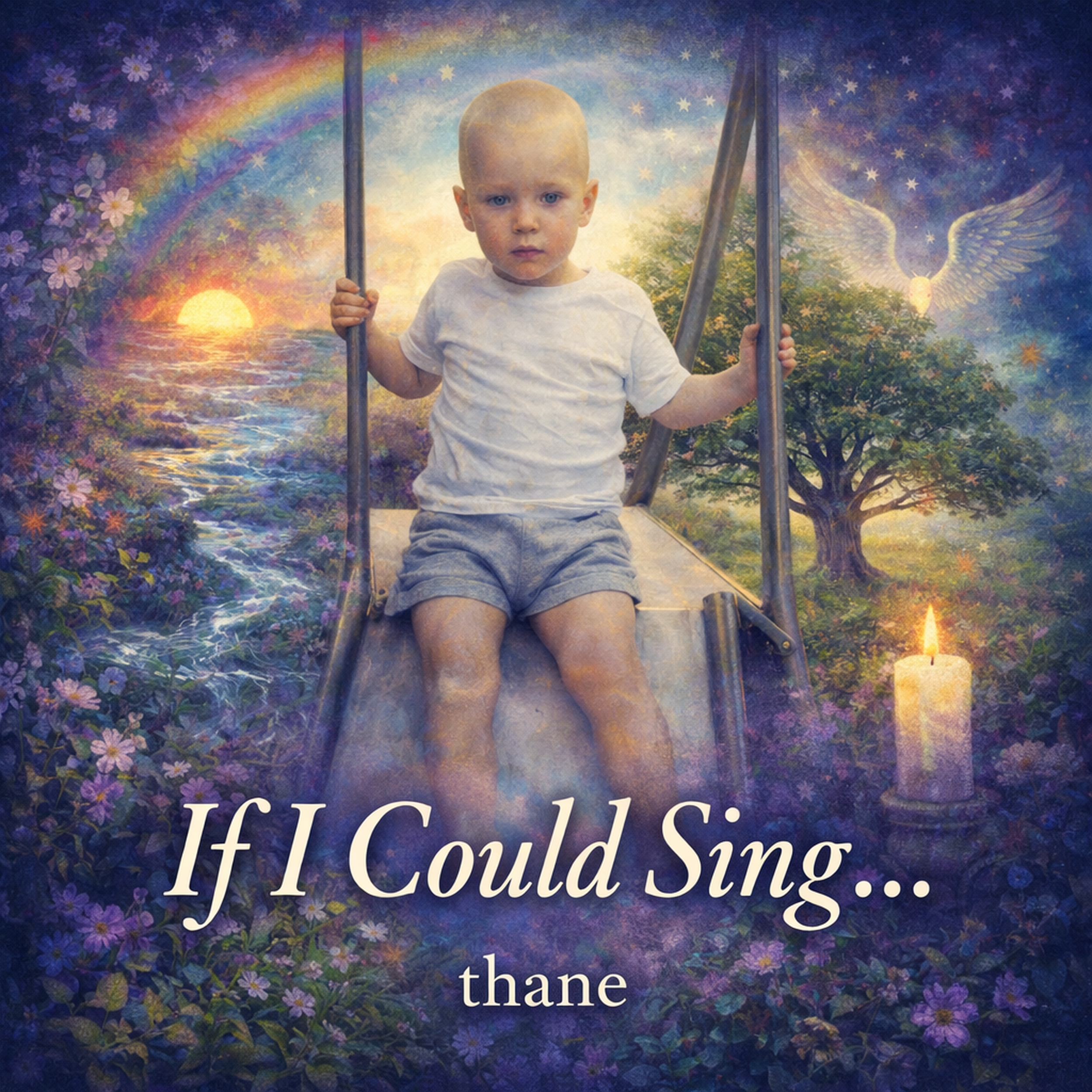 Release of album featuring original lyrics and AI generated music and voices