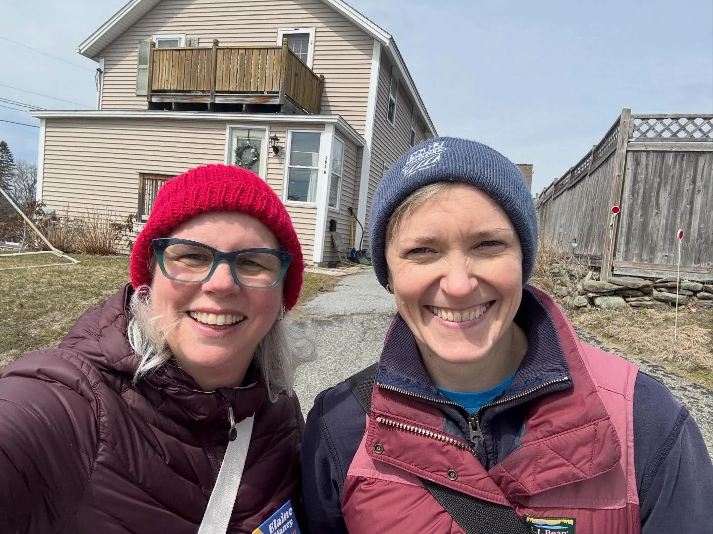 It&rsquo;s a beautiful day to be walking #winooski with the amazing @oakleafforwinooski! Thanks for introducing me to your neighbors and to everyone we met&mdash;lots of great conversations about what our communities and our state need!