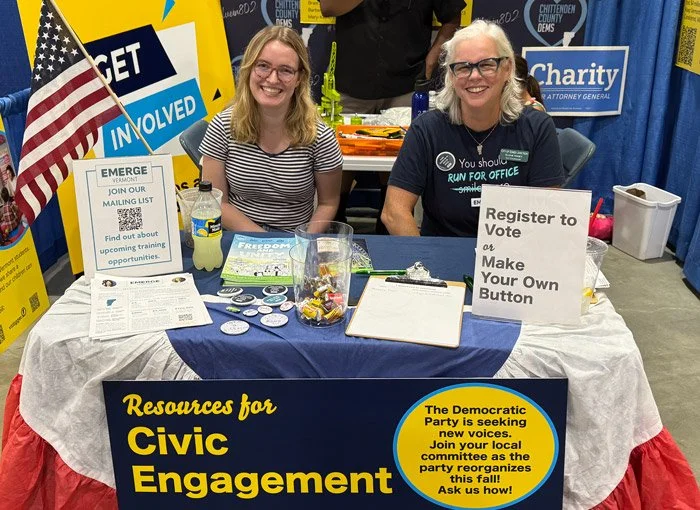 Elaine, civic engagement