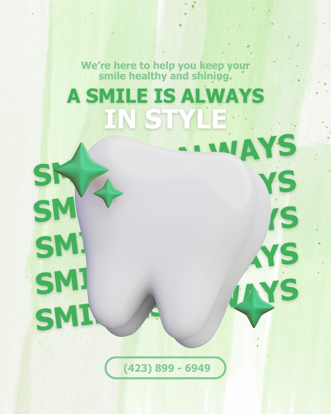 A confident smile can brighten your whole day. ✨
We&rsquo;re here to help you keep your smile healthy and shining.