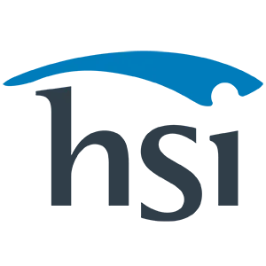 Close-up of a computer screen displaying a website with a blue and white theme, showing a navigation bar and some text content.