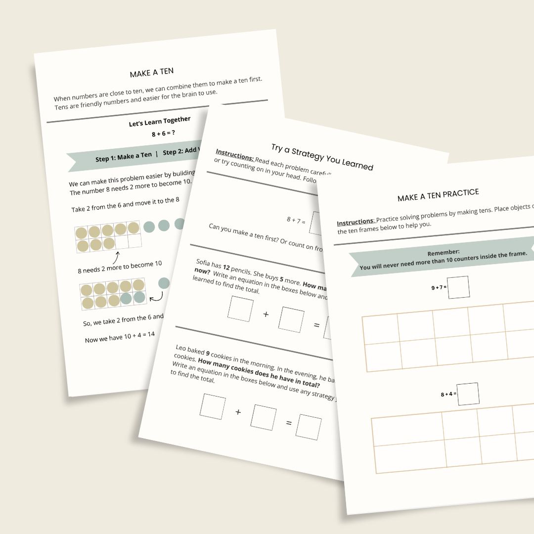 Madame Homeschool- Addition Foundations Starter Pack.png