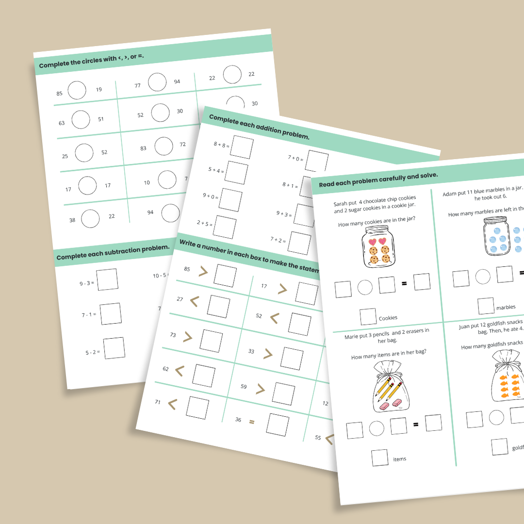 Mixed Math Skill Booster