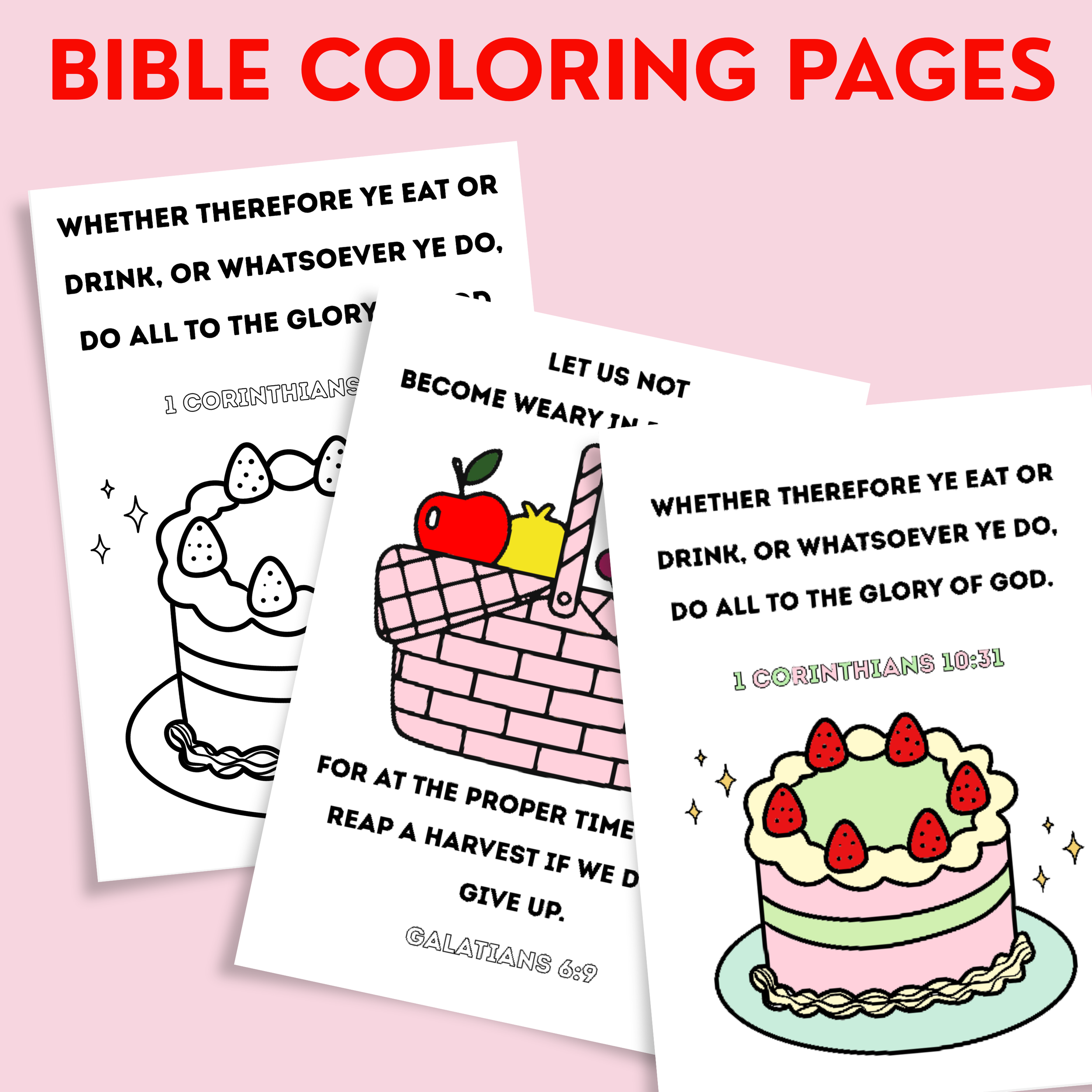 Bible Coloring Pages
