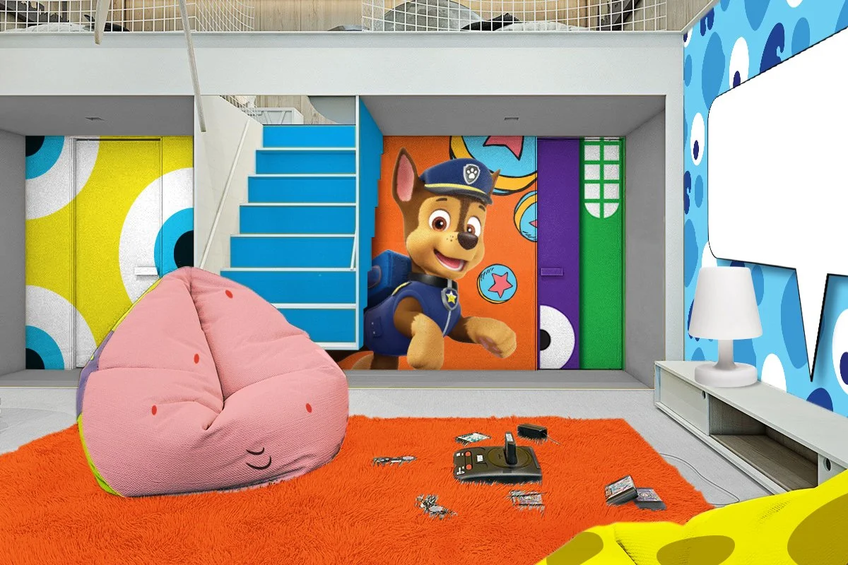 Nick Brand Interior Takeover - Art Direction: Oona Stern