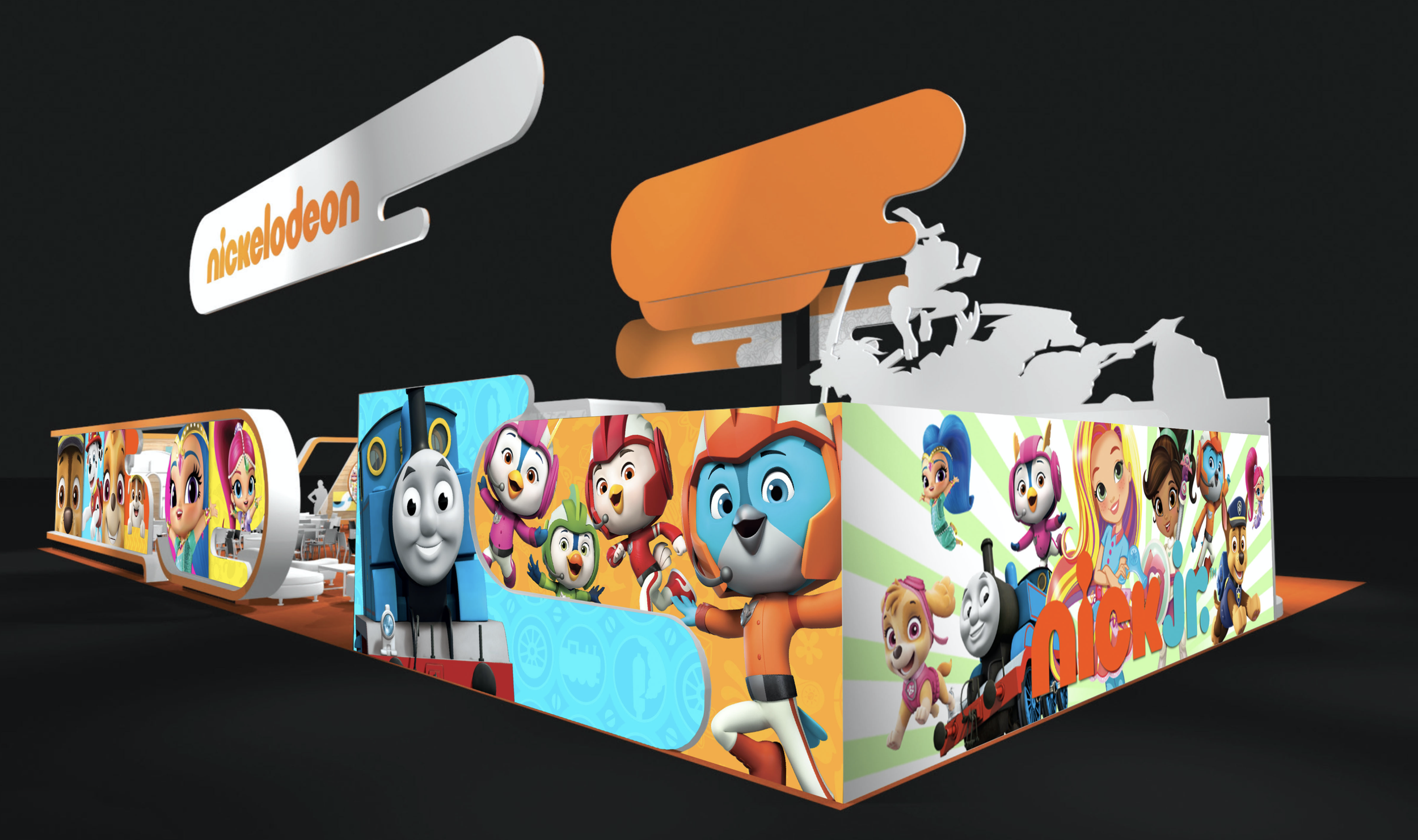 Licensing Show Booth - Art Director: Oona Stern