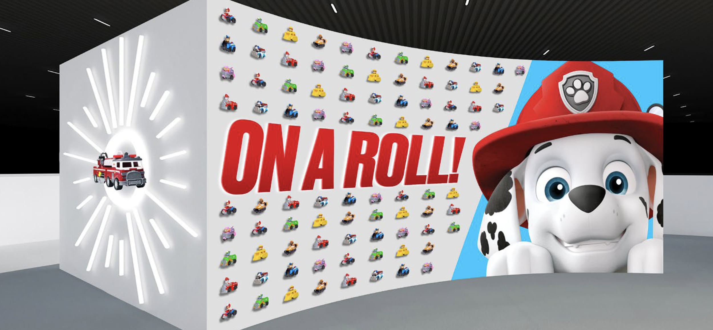 Licensing Show Booth Render - Art Direction: Laura Osorno